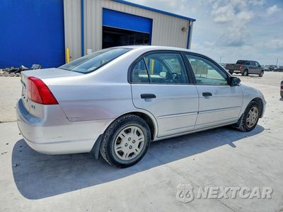 Trzecie zdjęcie samochodu z tyłu: 2001 HONDA CIVIC LX VIN:JHMES16551S011590 - miniatura