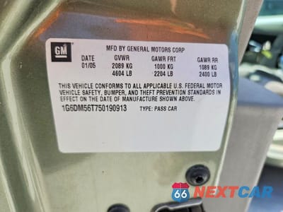 Zdjęcie 12 z 12 samochodu: 2005 CADILLAC CTS VIN:1G6DM56T750190913 - miniatura