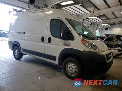 Czwarte zdjęcie samochodu z boku: 2019 RAM PROMASTER 2500 2500 HIGH VIN:3C6TRVCG4KE500432 - miniatura