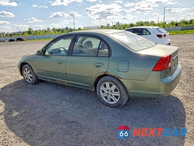 Drugie zdjęcie samochodu z przodu: 2003 HONDA CIVIC LX VIN:2HGES16673H915382 - miniatura