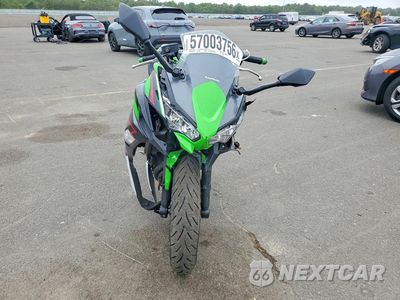 Drugie zdjęcie samochodu z przodu: 2022 KAWASAKI EX650 M VIN:ML5EXEM18NDA65287 - miniatura