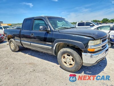 Czwarte zdjęcie samochodu z boku: 2001 CHEVROLET SILVERADO K1500 VIN:2GCEK19T911206054 - miniatura