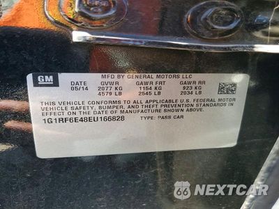 Zdjęcie 12 z 12 samochodu: 2014 CHEVROLET VOLT VIN:1G1RF6E48EU166828 - miniatura