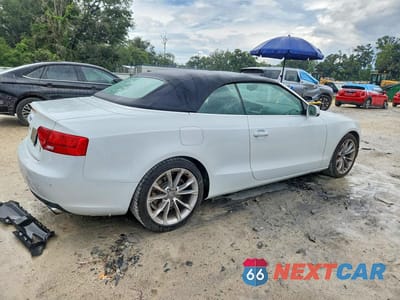 Trzecie zdjęcie samochodu z tyłu: 2013 AUDI A5 PREMIUM PLUS VIN:WAULFAFH9DN006609 - miniatura