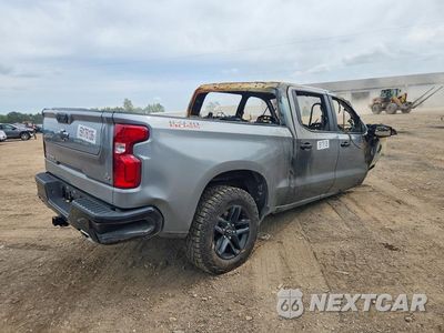 Trzecie zdjęcie samochodu z tyłu: 2025 CHEVROLET SILVERADO K1500 LT TRAIL BOSS VIN:3GCUKFED4SG260779 - miniatura