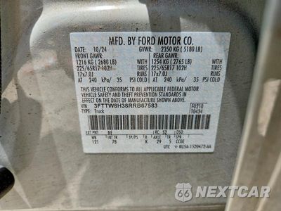 Zdjęcie 13 z 13 samochodu: 2024 FORD MAVERICK XLT VIN:3FTTW8H38RRB67583 - miniatura