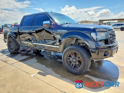 Czwarte zdjęcie samochodu z boku: 2009 FORD F150 SUPERCREW VIN:1FTPW14V59FA58429 - miniatura