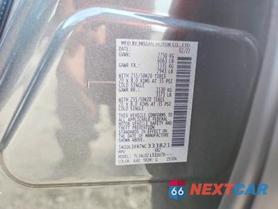 Zdjęcie 13 z 13 samochodu: 2022 INFINITI QX60 LUXE VIN:5N1DL1FR7NC333821 - miniatura