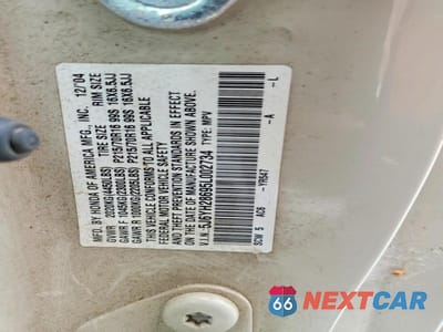 Zdjęcie 12 z 12 samochodu: 2005 HONDA ELEMENT EX VIN:5J6YH28695L002734 - miniatura