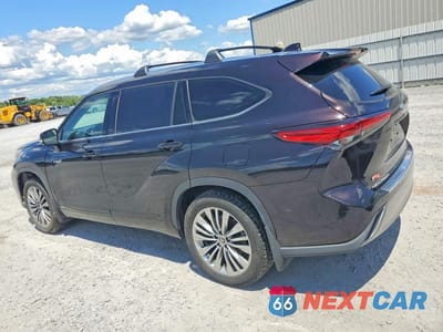 Drugie zdjęcie samochodu z przodu: 2020 TOYOTA HIGHLANDER HYBRID PLATINUM VIN:5TDEBRCH6LS012726 - miniatura