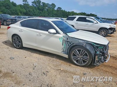 Czwarte zdjęcie samochodu z boku: 2016 INFINITI Q50 3.0T PREMIUM VIN:JN1EV7AP2GM306148 - miniatura