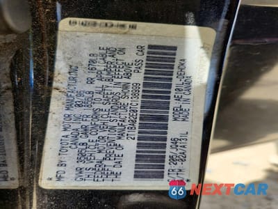Zdjęcie 12 z 12 samochodu: 1996 TOYOTA COROLLA BASE VIN:2T1BA02E0TC138999 - miniatura