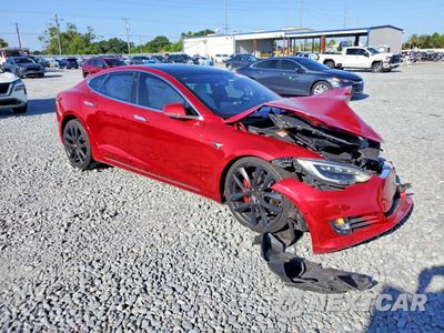 Czwarte zdjęcie samochodu z boku: 2018 TESLA MODEL S VIN:5YJSA1E43JF274416 - miniatura