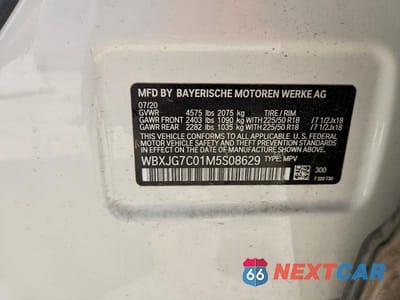Zdjęcie 13 z 13 samochodu: 2021 BMW X1 SDRIVE28I VIN:WBXJG7C01M5S08629 - miniatura