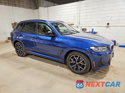 Czwarte zdjęcie samochodu z boku: 2024 BMW X3 M40I VIN:5UX83DP03R9W77994 - miniatura