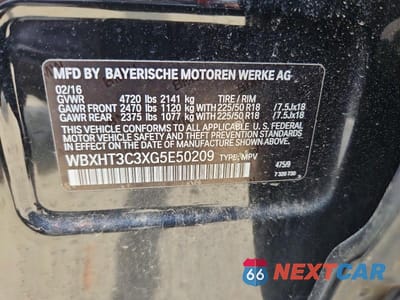 Zdjęcie 13 z 13 samochodu: 2016 BMW X1 XDRIVE28I VIN:WBXHT3C3XG5E50209 - miniatura