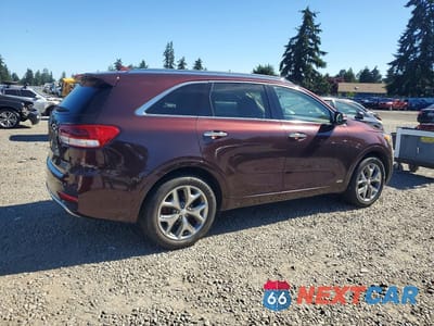 Trzecie zdjęcie samochodu z tyłu: 2016 KIA SORENTO SX V6 VIN:5XYPKDA54GG069708 - miniatura