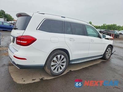 Trzecie zdjęcie samochodu z tyłu: 2017 MERCEDES-BENZ GLS 450 4MATIC VIN:4JGDF6EE4HA963492 - miniatura