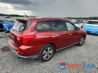 Trzecie zdjęcie samochodu z tyłu: 2017 NISSAN PATHFINDER S VIN:5N1DR2MN9HC902810 - miniatura