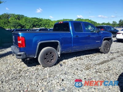 Trzecie zdjęcie samochodu z tyłu: 2018 GMC SIERRA K1500 SLE VIN:1GTV2MEC2JZ101600 - miniatura