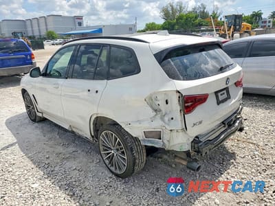 Drugie zdjęcie samochodu z przodu: 2021 BMW X3 SDRIVE30I VIN:5UXTY3C06M9H95657 - miniatura