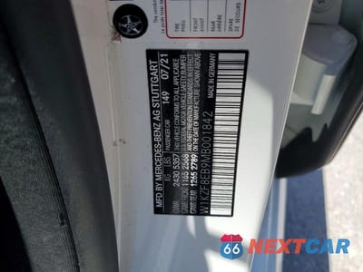 Zdjęcie 12 z 12 samochodu: 2021 MERCEDES-BENZ E 350 4MATIC VIN:W1KZF8EB9MB001842 - miniatura