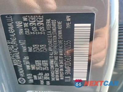 Zdjęcie 14 z 14 samochodu: 2026 HYUNDAI SANTA FE SEL VIN:5NMP2DGL0TH212255 - miniatura