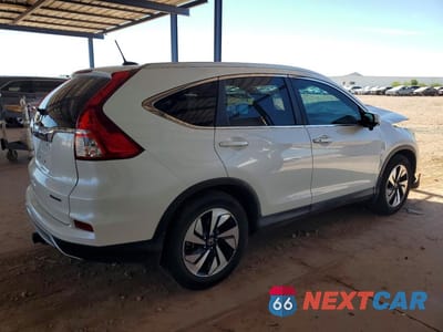 Trzecie zdjęcie samochodu z tyłu: 2016 HONDA CR-V TOURING VIN:5J6RM3H97GL019504 - miniatura