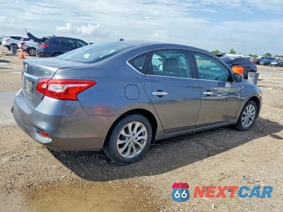 Trzecie zdjęcie samochodu z tyłu: 2018 NISSAN SENTRA SV VIN:3N1AB7AP0JL627551 - miniatura