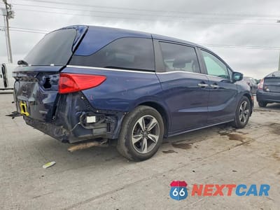 Trzecie zdjęcie samochodu z tyłu: 2019 HONDA ODYSSEY TOURING VIN:5FNRL6H81KB118395 - miniatura