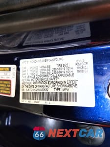 Zdjęcie 13 z 13 samochodu: 2019 ACURA RDX VIN:5J8TC1H32KL023632 - miniatura