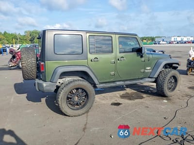 Trzecie zdjęcie samochodu z tyłu: 2007 JEEP WRANGLER SAHARA VIN:1J4GB59117L143088 - miniatura