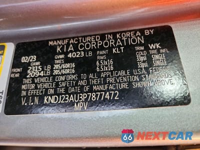 Zdjęcie 13 z 13 samochodu: 2023 KIA SOUL LX VIN:KNDJ23AU3P7877472 - miniatura