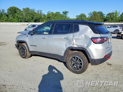 Drugie zdjęcie samochodu z przodu: 2024 JEEP COMPASS TRAILHAWK VIN:3C4NJDDN2RT130393 - miniatura