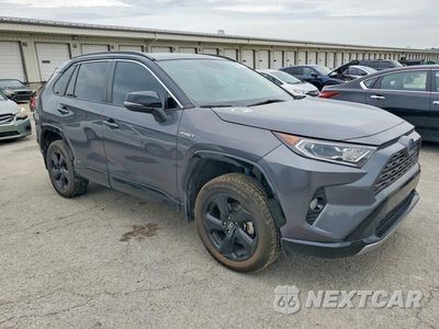 Czwarte zdjęcie samochodu z boku: 2019 TOYOTA RAV4 XSE VIN:2T3EWRFV0KW038239 - miniatura