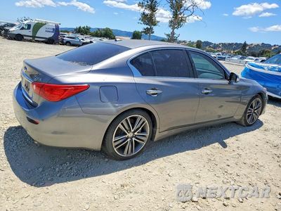 Trzecie zdjęcie samochodu z tyłu: 2015 INFINITI Q50 HYBRID VIN:JN1AV7AP1FM790133 - miniatura
