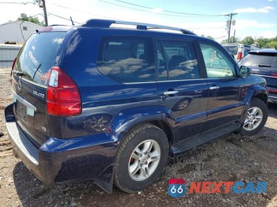 Trzecie zdjęcie samochodu z tyłu: 2008 LEXUS GX 470 VIN:JTJBT20X180167985 - miniatura