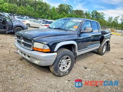 2003 DODGE DAKOTA QUAD SLT 1D7HG48N03S308614 - główne zdjęcie licytacji z USA - miniatura