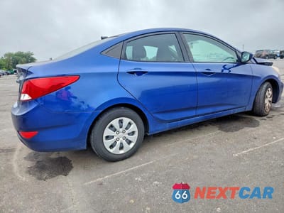 Trzecie zdjęcie samochodu z tyłu: 2017 HYUNDAI ACCENT SE VIN:KMHCT4AE3HU253786 - miniatura