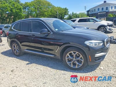 Czwarte zdjęcie samochodu z boku: 2021 BMW X3 XDRIVE30I VIN:5UXTY5C04M9G76341 - miniatura