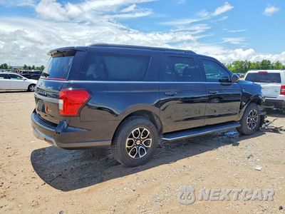 Trzecie zdjęcie samochodu z tyłu: 2023 FORD EXPEDITION MAX XLT VIN:1FMJK1J89PEA54267 - miniatura