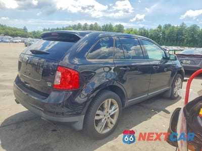 Trzecie zdjęcie samochodu z tyłu: 2013 FORD EDGE SEL VIN:2FMDK4JC1DBA47176 - miniatura