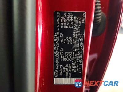 Zdjęcie 13 z 13 samochodu: 2024 HYUNDAI TUCSON SEL VIN:5NMJBCDE4RH411405 - miniatura