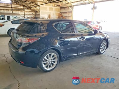 Trzecie zdjęcie samochodu z tyłu: 2011 LEXUS CT 200 VIN:JTHKD5BH6B2018201 - miniatura