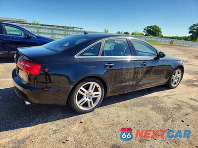 Trzecie zdjęcie samochodu z tyłu: 2014 AUDI A6 PREMIUM PLUS VIN:WAUGFAFC4EN019193 - miniatura