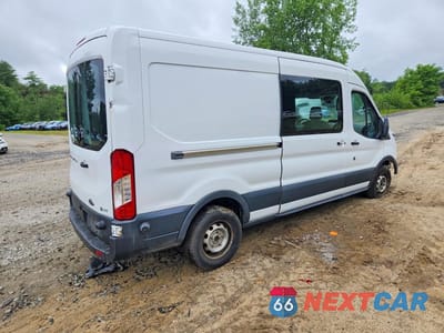 Trzecie zdjęcie samochodu z tyłu: 2015 FORD TRANSIT 150 DELIVERY VAN VIN:1FTNE2CM4FKA24879 - miniatura