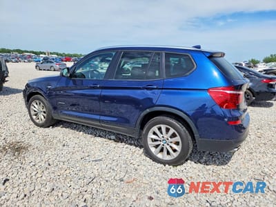 Drugie zdjęcie samochodu z przodu: 2017 BMW X3 XDRIVE28I VIN:5UXWX9C51H0D99922 - miniatura