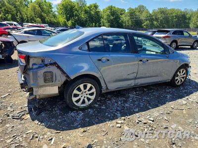 Trzecie zdjęcie samochodu z tyłu: 2020 TOYOTA COROLLA LE VIN:5YFEPRAE2LP033124 - miniatura