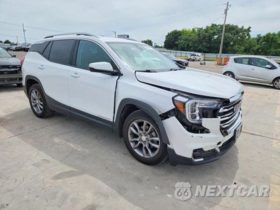 Czwarte zdjęcie samochodu z boku: 2022 GMC TERRAIN SLT VIN:3GKALPEV1NL216589 - miniatura