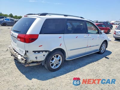 Trzecie zdjęcie samochodu z tyłu: 2004 TOYOTA SIENNA XLE LIMITED 7 PASSENGER VIN:5TDBA22C94S014989 - miniatura
